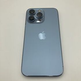 中古 【au版SIMフリー】Apple iPhone13 Pro 6.1インチ 256GB シエラブルー MLUU3J/A 147462 状態： B:良品