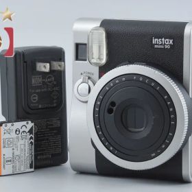 【中古】FUJIFILM 富士フイルム instax Mini 90 Neo Classic ブラック インスタントカメラ