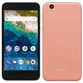 【中古】A+ランク【未使用に近い】 SIMフリー S3-SH SHARP Android one S3 ピンク 本体のみ 利用制限▲(白ロム) 送料無料