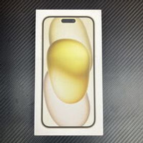中古 【SoftBank版SIMフリー】Apple iPhone15 Plus 128GB イエロー MU0A3J/A 161133 状態： B:良品
