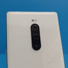 中古 【au】Xperia 1 SOV40 (ホワイト) 139903 状態： B:良品