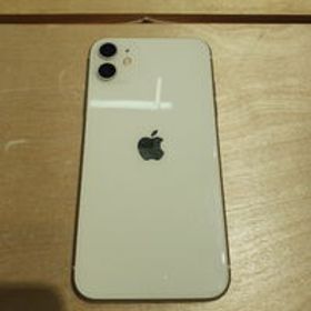 中古 【au】 Apple iPhone11 6.1インチ 128GB (ホワイト) MWM22J/A 140600 状態： C:並品