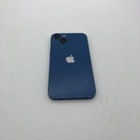 中古 【docomo版SIMフリー】Apple iPhone13 6.1インチ 256GB (ブルー) MLNM3J/A 147339 状態： C:並品