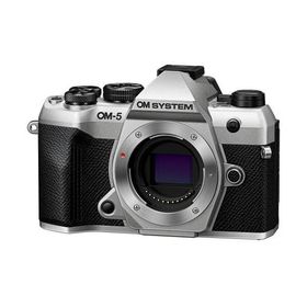 ＜OM SYSTEM 夏のキャッシュバック対象＞ オーエムシステム (OM SYSTEM) ミラーレス一眼 OM-5 Mark ll ボディ シルバー