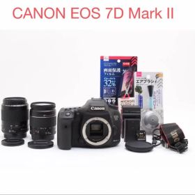CANON EOS 7D Mark II 標準&望遠ダブルレンズセット