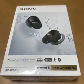 SONY ワイヤレスイヤホン WF-SP800N ブラック