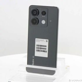 【中古】Xiaomi(シャオミ) Redmi Note 13 Pro 5G 256GB ミッドナイトブラック AUREDMIN13P5G au SIMフリー 【305-ud】