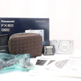 【返品保証】 【元箱付き】パナソニック Panasonic LUMIX DMC-FX60 付属品多数 コンパクトデジタルカメラ e18061