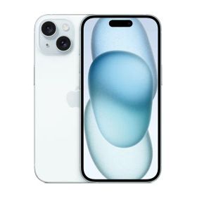 バッテリー新品交換済 iPhone15 128GB ブルー Aランク SIMフリー 本体 スマホ アイフォン アップル ip15mtm2573a