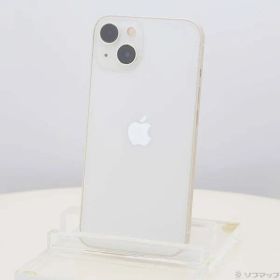 ソフマップ 〔中古品〕 iPhone13 256GB スターライト MLNJ3J／A SIMフリー【276】