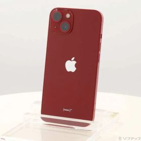 ソフマップ 〔中古品〕 iPhone13 256GB プロダクトレッド MLNL3J／A SIMフリー【352】