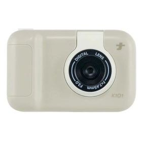 【個数：1個】CAM-K101BE 直送 代引不可・他メーカー同梱不可 ナカバヤシ コドモナカメラ くすみカラーとコロンとしたフォルムが可愛いキッズカメラ ベージュ CAMK101BE