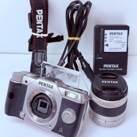 PENTAX Q10 シルバー 02 レンズキット 動作確認済 ミラーレス一眼