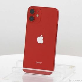 〔中古〕Apple(アップル) iPhone12 mini 64GB プロダクトレッド MGAE3J／A SIMフリー〔258-ud〕