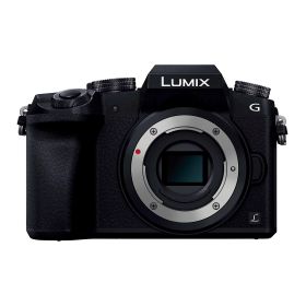 【中古】【非常に良い】パナソニック ミラーレス一眼カメラ ルミックス G7 ボディ 1600万画素 ブラック DMC-G7-K