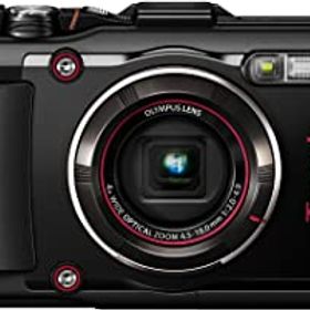 【中古】【39shop】OLYMPUS★デジタルカメラ STYLUS TG-4 Tough ブラック 1600万画素CMOS F2.0 15m 防水 100kgf耐荷重 GPS+電子コンパス&内蔵Wi-Fi TG-4 BLK（良い）