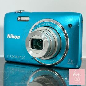 Nikon COOLPIX S3500 オリエンタルブルー 2005万画素 光学7倍ズーム 広角26mm ニッコールレンズ ベストフェイスモード コンパクトデジタルカメラ ニコン クールピクス S3500DBL