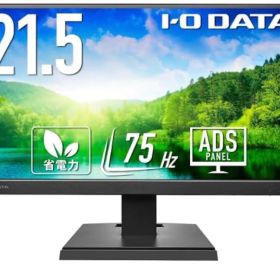 I-O DATA アイ・オー・データ 3辺フレームレス&広視野角ADSパネル 21.5型 ワイド液晶ディスプレイ(可視領域21.45型) ブラック LCD-A221DBX