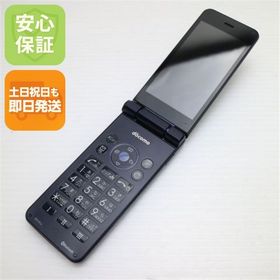 安心保証付 美品 SH-01J AQUOS ケータイ ブルーブラック 中古本体
