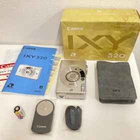 Y141 Canon IXY 320 APS フィルムカメラ 箱付き 動作未確認