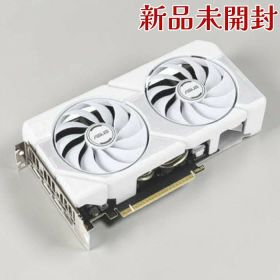 ASUS ビデオカード DUAL-RTX5060TI-O16G-WHITE NVIDIA GeForce RTX 5060 Ti 16GB GDDR7 OC ホワイト