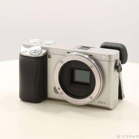 〔中古〕SONY(ソニー) α6000 ボディ シルバー ILCE-6000〔349-ud〕