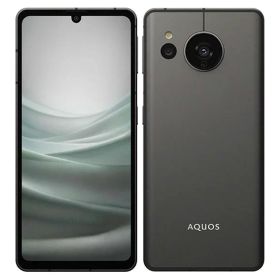 【中古】【安心保証】 AQUOS sense7 SHG10[128GB] UQモバイル ブラック