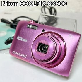 Nikon ニコン COOLPIX S3600 ピンク デジカメ