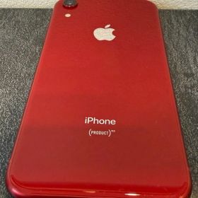 iPhone XR 64GB レッド SIMフリー 美品 バッテリー80%