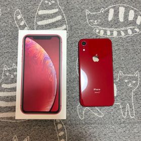 Apple iPhone XR PRODUCT RED 本体 付属品有り 美品