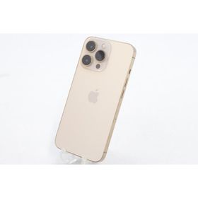 [中古]SIMフリー Apple iPhone13 Pro 256GB Gold A2636 MLUQ3J/A