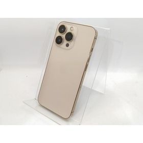 【中古】Apple docomo 【SIMフリー】 iPhone 13 Pro 256GB ゴールド MLUQ3J/A【高崎モントレー】保証期間１ヶ月【ランクC】