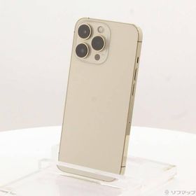 〔中古〕Apple(アップル) iPhone13 Pro 256GB ゴールド MLUQ3J／A SIMフリー〔305-ud〕