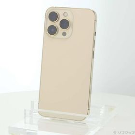 〔中古〕Apple(アップル) iPhone13 Pro 256GB ゴールド MLUQ3J／A SIMフリー〔297-ud〕