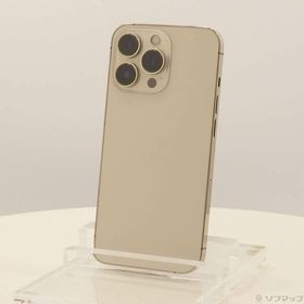 〔中古〕Apple(アップル) iPhone13 Pro 256GB ゴールド MLUQ3J／A SIMフリー〔262-ud〕