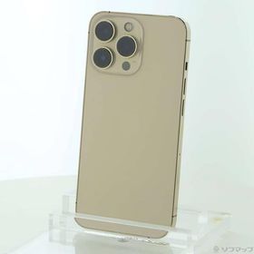 〔中古〕Apple(アップル) iPhone13 Pro 256GB ゴールド MLUQ3J／A SIMフリー〔196-ud〕
