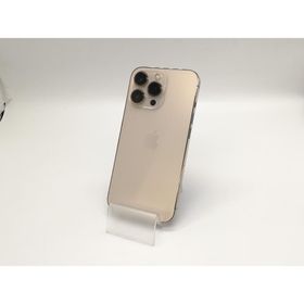 【中古】Apple au 【SIMフリー】 iPhone 13 Pro 256GB ゴールド MLUQ3J/A【福岡天神】保証期間１ヶ月【ランクB】