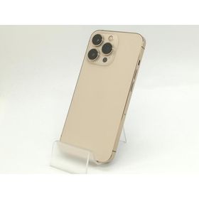 【中古】Apple au 【SIMフリー】 iPhone 13 Pro 256GB ゴールド MLUQ3J/A【静岡】保証期間１ヶ月【ランクB】