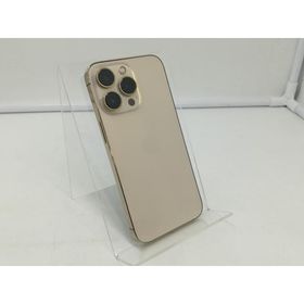 【中古】Apple au 【SIMフリー】 iPhone 13 Pro 256GB ゴールド MLUQ3J/A【府中ル・シーニュ】保証期間１ヶ月【ランクB】