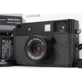 [極美品｜シャッター数 10回] FUJIFILM X half X-HF1 ブラック [L字ブラケット + フード + 充電器 + サムレスト他 多数追加付属]