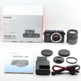 美品 Canon EOS M ネイビー 18-55mm レンズキット 動作品