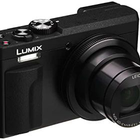 【中古】【非常に良い】パナソニック コンパクトデジタルカメラ ルミックス TZ90 光学30倍 4K動画記録 ブラック DC-TZ90-K