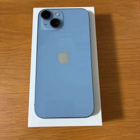 iPhone14 128G ブルー 箱付き SIMフリー
