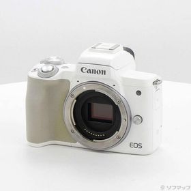 〔中古〕Canon(キヤノン) EOS Kiss M ホワイト〔258-ud〕