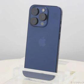 ソフマップ 〔中古品〕 iPhone15 Pro 128GB ブルーチタニウム MTUA3J／A SIMフリー【297】