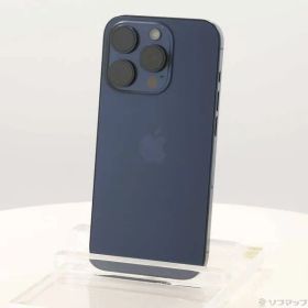 ソフマップ 〔中古品〕 iPhone15 Pro 128GB ブルーチタニウム MTUA3J／A SIMフリー【352】