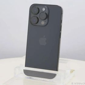 ソフマップ 〔中古品〕 iPhone15 Pro 256GB ブラックチタニウム MTUC3J／A SIMフリー【198】