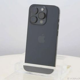 ソフマップ 〔中古品〕 iPhone15 Pro 256GB ブラックチタニウム MTUC3J／A SIMフリー【198】