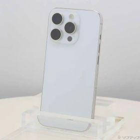 ソフマップ 〔中古品〕 iPhone15 Pro 256GB ホワイトチタニウム MTUD3J／A SIMフリー【377】