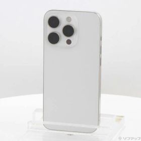 ソフマップ 〔中古品〕 iPhone15 Pro 256GB ホワイトチタニウム MTUD3J／A SIMフリー【349】
